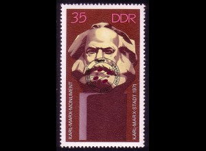 1706 Karl-Marx-Monument 35 Pf O gestempelt