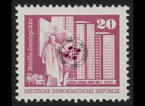 1869v Aufbau in der DDR/klein 20 Pf, Papier v, O