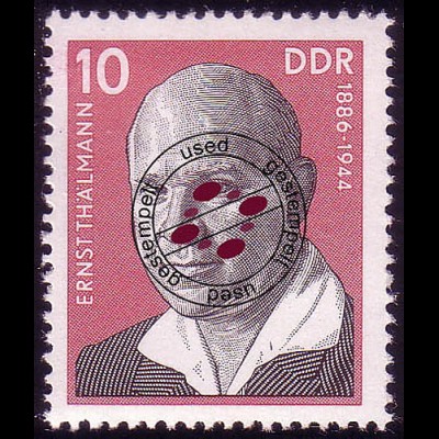 2107 Arbeiterbewegung Ernst Thälmann O