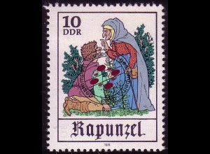 2382 Märchen - Rapunzel 10 Pf O