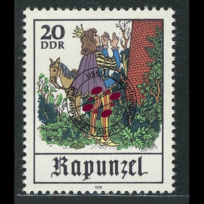2384 Märchen - Rapunzel 20 Pf O