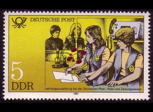 2583 Bildungseinrichtungen der Deutschen Post 5 Pf O gestempelt