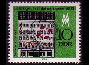 2779 Leipziger Frühjahrsmesse 10 Pf 1983 O