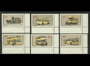 446-451 Berliner Verkehrsmittel Omnibusse 1972, FN2 Satz **