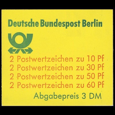 12b MH BuS 1980 [rote 60er], mit Berlin-Stempel