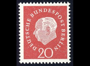 184 Theodor Heuss 20 Pf **