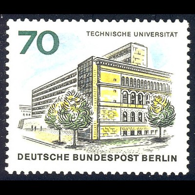 261 Das neue Berlin 70 Pf Technische Universität **