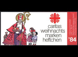 Caritas/Weihnachten 1984 Heiliger Nikolaus 50 Pf, 5x729, postfrisch