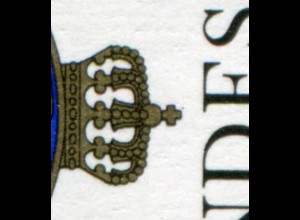 1613 Orden mit PLF Punkt am Kreuz bei der rechten Krone, **