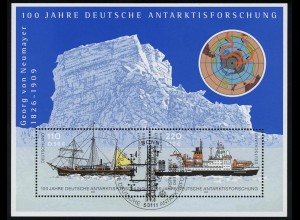 Block 57 Antarktisforschung 2001, ESSt Bonn 8.11.01