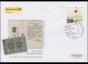 2735 Tag der Briefmarke: Der Eichstätt-Brief, Schmuck-FDC Deutschland exklusiv