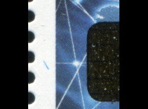 3494I Chipkarte mit PLF I blauer Strich im weißen Rand links, Feld 3, **