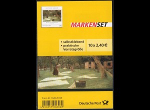 92 MH Die Rasenbleiche von Max Liebermann, Erstverwendungsstempel Bonn