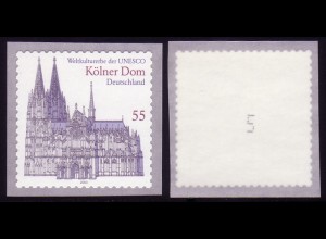 2330 Kölner Dom sk, mit Nummer 5, postfrisch