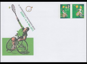 USo 360 Briefmarken-Messe Essen - Rollstuhltennis 2015, **
