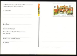 Postfach-PK PFK 11a Kronach - Postfach, postfrisch