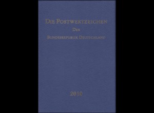 Jahrbuch Bund 2010, postfrisch komplett - wie von der Post verausgabt