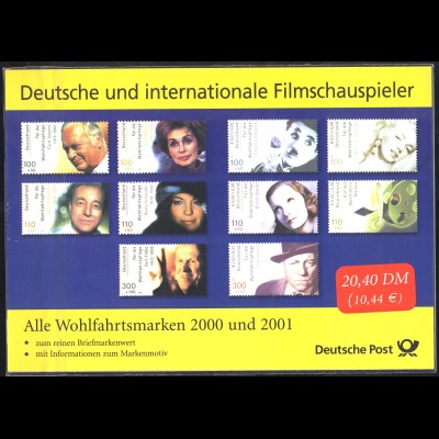 Filmschauspieler 2000-2001 ** (Monroe, Chaplin, Rühmann, Fröbe etc.)