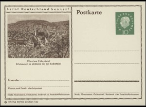 P042-89/552 Künzelsau/Hohenlohe, Erholungsort im Kochertal **