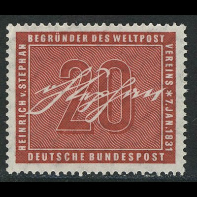 227 Heinrich von Stephan ** postfrisch
