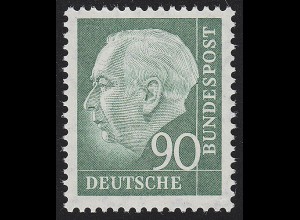 265xv Theodor Heuss 90 Pf, ** postfrisch