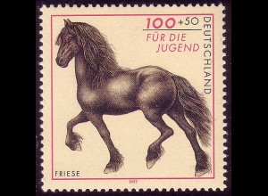 1922 Jugend Pferderassen Friese **