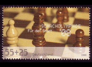 2651 Sporthilfe 55+25 C Schachfiguren **