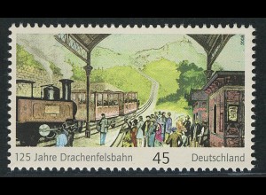 2681 Drachenfelsbahn im Siebengebirge **