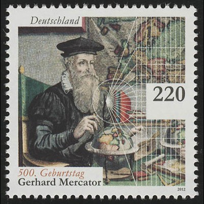 2918 Gerhard Mercator, postfrisch **