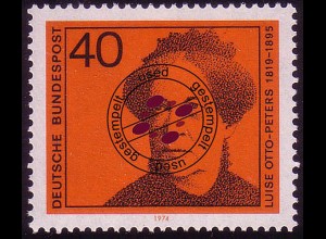 791 Deutsche Frauen 40 Pf Luise Otto-Peters O