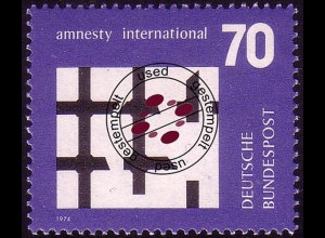 814 amnesty international O gestempelt