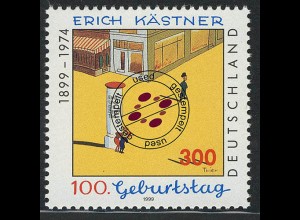 2035 Erich Kästner O gestempelt