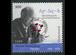 2228 Werner Heisenberg O gestempelt