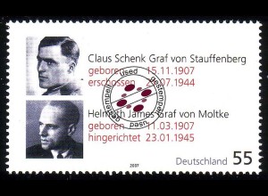 2590 Demokraten von Stauffenberg und Moltke O