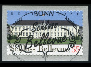 2604 Schloß Bellevue SELBSTKLEBEND aus Rolle, EV-O Bonn