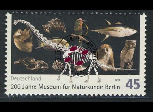 2775 Naturkunde-Museum Berlin O gestempelt
