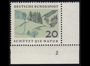 592 Naturschutzjahr 20 Pf Mittelgebirge ** FN2