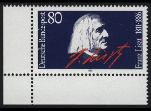 1285 Franz Liszt ** Ecke u.l.
