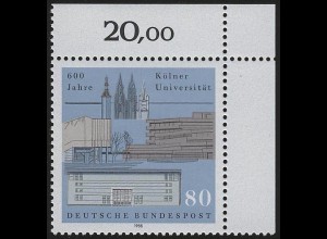 1370 Kölner Universität ** Ecke o.r.