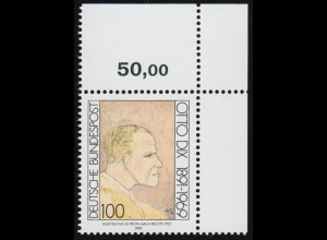 1573 Otto Dix 100 Pf ** Ecke o.r.
