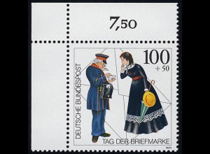 1692 Tag der Briefmarke ** Ecke o.l.