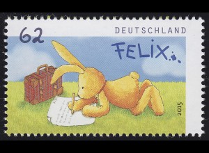 3141 Felix der Hase - Post von Felix 62 Cent **