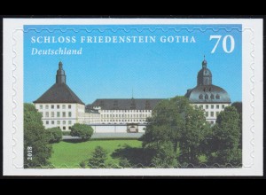 3388 Schloss Friedenstein zu Gotha, selbstklebend auf neutraler Folie, **