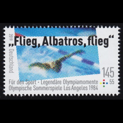3462 Sporthilfe 145 Cent: Flieg, Albatros, flieg! - Schwimmen, **
