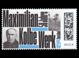 3791 50 Jahre Maximilian-Kolbe-Werk, postfrisch ** / MNH