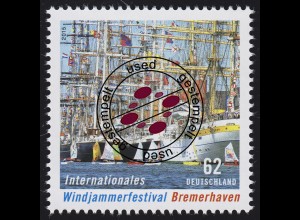 3172 Windjammerfestival Bremerhaven O gestempelt
