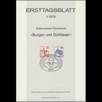 ETB 01/1979 Burgen und Schlösser: Gemen, Vischering