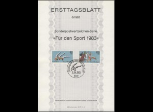ETB 06/1983 Sporthilfe: Sportereignisse, Fünfkampf