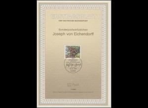 ETB 07/1988 Joseph von Eichendorf, Dichter
