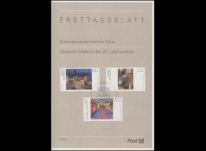 ETB 03/1995 Malerei,Gemälde, Kunst - Radziwill, Schrimpf, Schmidt-Rottluff